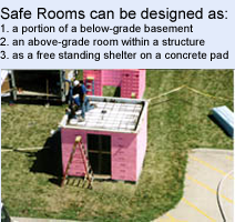 Exterior Safe Room